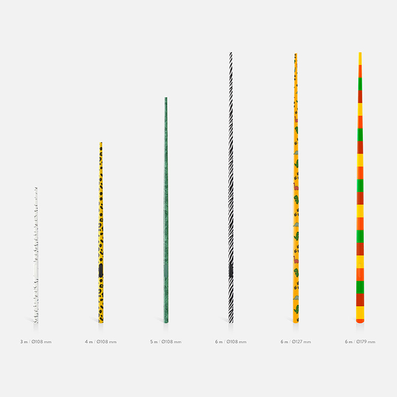 Lighting column design 3–6 m